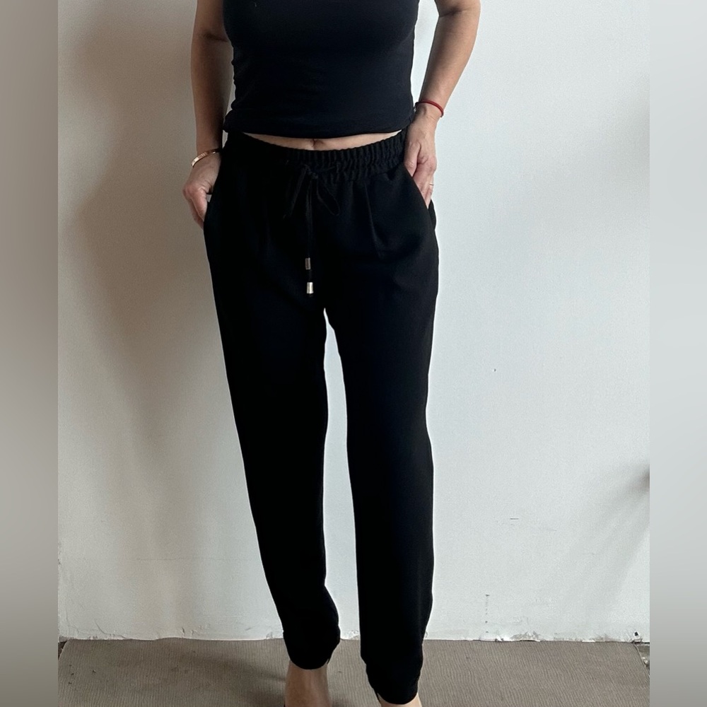 Veronica M black jogger pants XS